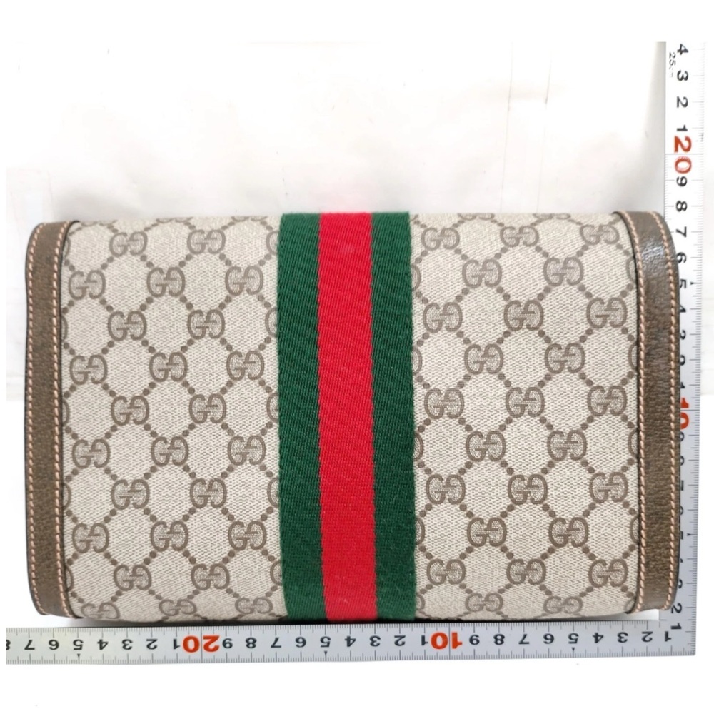 Authentic Vintage Gucci Ophidia Sherry Line Supreme GG Monogram Clutch - Picture 3 of 15